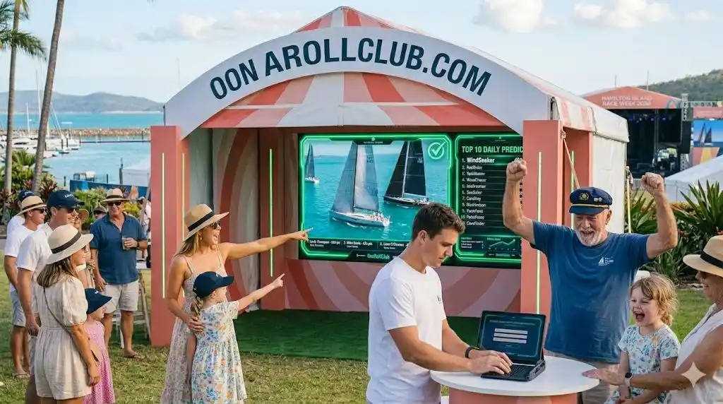 Visitors at the ONAROLLCLUB booth